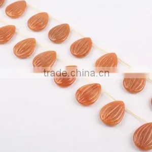 Red Aventurine, Gemstone Beads,semi-precious Stone Beads thumbnail-1