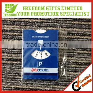 Top Quality Promotional Leather Parking Disc thumbnail-1