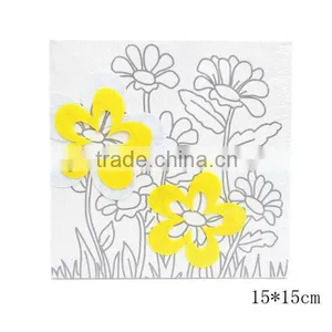15*15cm Kids DIY Painting Pattern Canvas for Acrylic and Oil Painting thumbnail-1