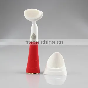 New Products Waterproof Face Skin Cleansing Brush Machine Rechargeable Sonic Electric Facial Brush For Exfoliating And Massage thumbnail-4
