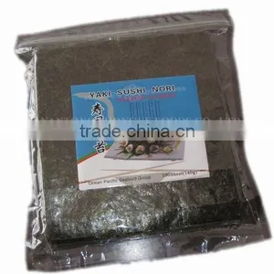 100pcs 140g Half Cut Crispy Roasted Seaweed thumbnail-1