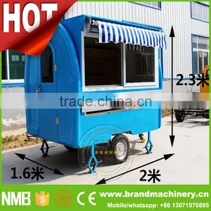 Cheap China Towing Cart, Mobile Crepe Carts, Curtain Side Trailer thumbnail-6