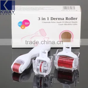 Newest 3 in 1 Beauty Derma Roller Micro Needle Dermaroller thumbnail-4