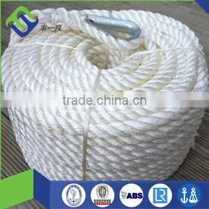 14mm 3-strand Polyester Anchor Rope With Spliced Eye thumbnail-1