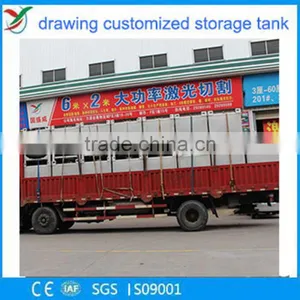 Blue Color Carbon Steel Water Tank in Foshan thumbnail-6