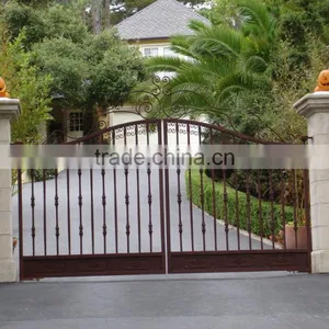 Aluminum/ Galvanized Powder Coated Steel Farm Fence Gate thumbnail-1