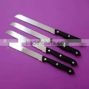 3CR13+PP Handle Black Stainless Steel Bread Knife Kitchen Tools Knifives thumbnail-2