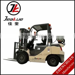 Four Wheels Factory Price 2 Ton LPG Forklift Truck thumbnail-3