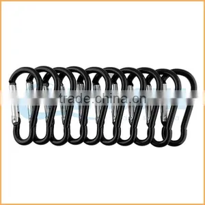 Fashion High Quality Zinc Coated Carabiner With Safety Nut and Screw thumbnail-3