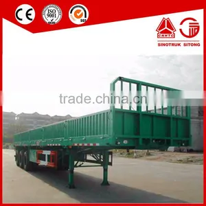 13m 3 Axle 60ton Cargo Side Wall Semi Trailer thumbnail-6