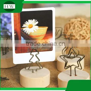 Cheap Cartoon Wood Iron Photo Name Business Card Holder thumbnail-1