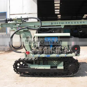 30m Easy Operating Heavy Duty Portable/Mobile D100YA2-2 Drilling Rig For Sale thumbnail-2