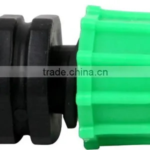 Irrigation Plastic Fitting Male Thread Straight Coupling For Drip Tape thumbnail-1