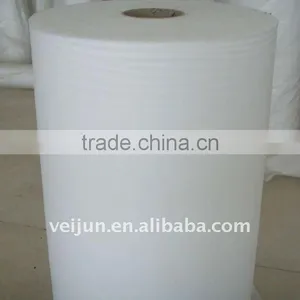 White Nonwoven Fabric, 100% New Raw Material thumbnail-1