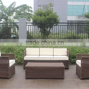 CF874 Hotel Round Wicker Outdoor Sofa thumbnail-1