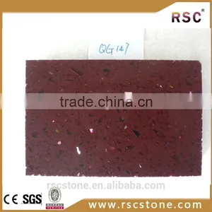 China Red Hand Marble Quartz Stone thumbnail-1