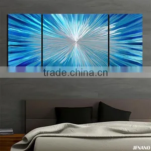 2016 New Fashion Living Room Decoration Metal Canvas Painting thumbnail-1