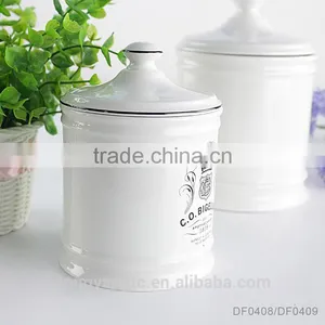 2017 New Arrival Custom Design & Logo Ceramic Storage Sugar Pot thumbnail-1