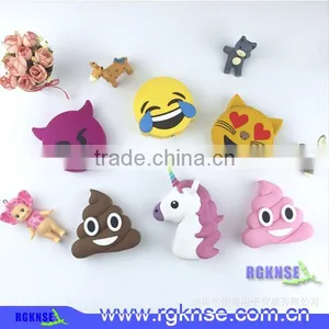 2016 Innovative Unicorn Angry Emoji 2600mah Power Bank for Apple Mobile Phone thumbnail-3