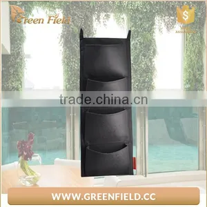 Green Field Vertical Garden Wool Felt Fabric Plant Bag thumbnail-4