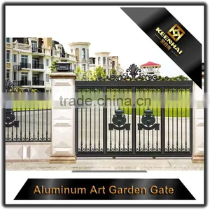 Aluminum Security Sliding Garden Gate Designs thumbnail-3