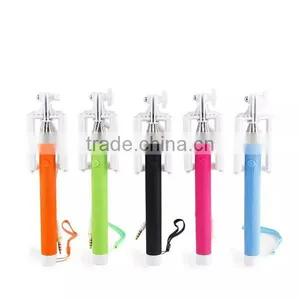 2015 Top Wholesale Bluetooth Selfie Stick With Phone Accessory Self-stick thumbnail-1