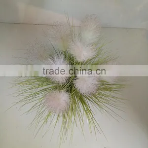Decorative Artificial Small Potted Onion Grass Plant thumbnail-4