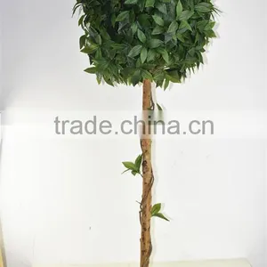 SJ041115 Boxwood Fake Topiary Shaped Strawberry Tree thumbnail-2