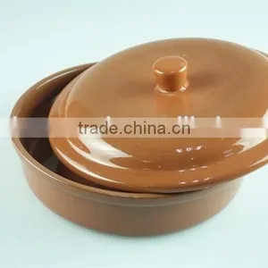 Terracotta Pot,stocklot Cheap Stoneware Pot, Terracotta Colour Soup& Stock Pots, thumbnail-4