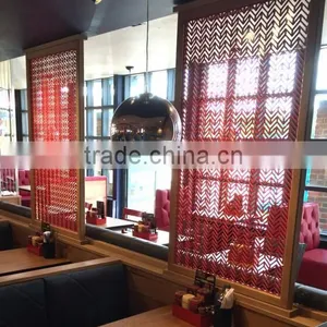 Decorative Laser Cut Metal Screens for Interior Garden Outdoor or Courtyard thumbnail-4