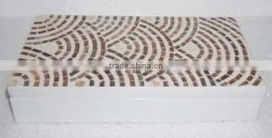 High Quality Best Selling Lacquered Mother of Pearl Rectangle Box thumbnail-1