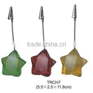 Star-shaped Name Card Holder/memo Holder/paper Holder/memo Clip thumbnail-1
