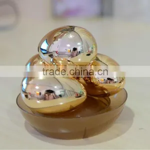 Gold Plating Plastic Easter Egg thumbnail-1