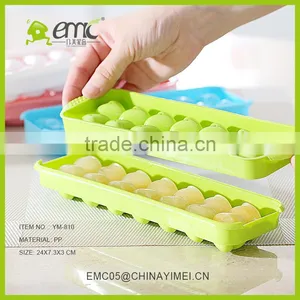 SGS Plastic Ice Cream Mold and Ice Heart Ball Maker Mold for Wine or Juice thumbnail-2