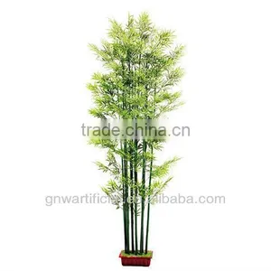 GNW 48 Outdoor Artificial Bamboo Trees for Table Centerpieces Home Landscaping thumbnail-1