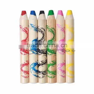 Wholesale School Stationery Jumbo Wooden Pastel Crayon thumbnail-1
