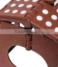 Convenient Plastic Fold Stool Folding Travel Stool 450729 thumbnail-3
