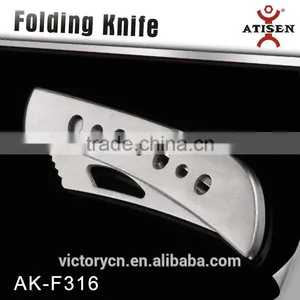 Stainless Steel Folding Multi Function Camping Knife thumbnail-2
