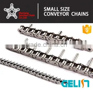 Short Pitch Stainless Steel Conveyor Roller Chain With Extended Pin thumbnail-5