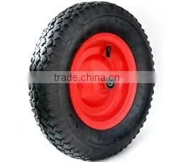 400mm Wheelbarrow Wheel With Metal Rim thumbnail-1