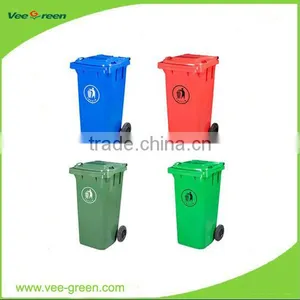 240L Outdoor Plastic Dustbin/ Waste Can/ Garbage Bin thumbnail-2