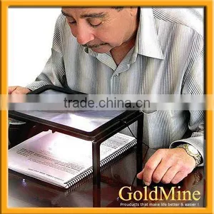 Hand Free Lighted Magnifying Stand,page Size Lighted Magnifier thumbnail-1