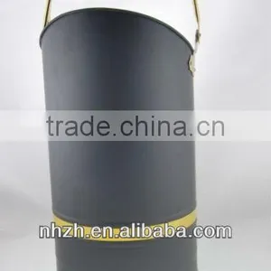 Home Fireside 17inch Matte Black Metal Coal Scuttle thumbnail-5