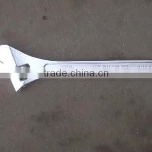 8" 10" 12" 15" 18" and 24" American Type Drop Forged Steel Adjustable Wrench thumbnail-1