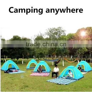 Climbing Camping Hiking Season Use Colorful Waterproof Double Layer Folding Automatic Beach Tent thumbnail-4
