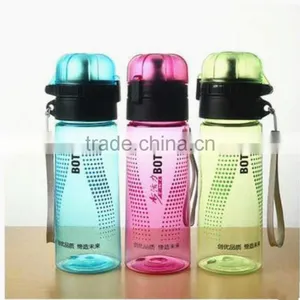 Promotional 3 Colors New Material PC Plastic Water Bottle thumbnail-1