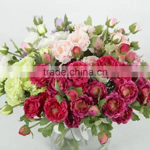 Fake Artificial Wholesale Decoration Mini Ranunculus Flowers thumbnail-2