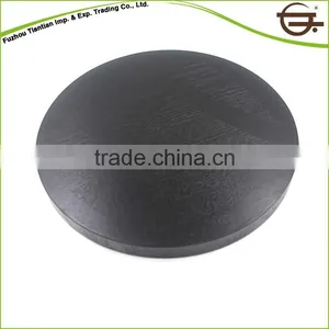 Black Round Kitchen Reusable Coffee Cup Wood Tray thumbnail-2