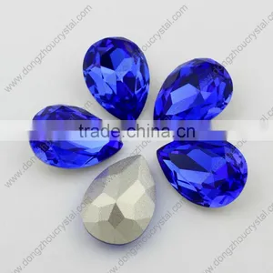 K9 Crystal Drop Colorful Crystal Fancy Stone For Wedding Dresses thumbnail-4