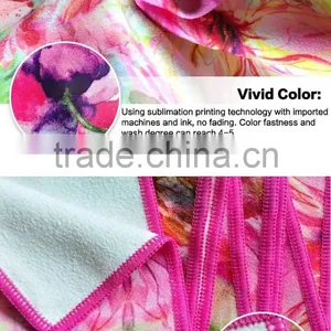 Custom Printed Highly Absorbent Microfiber Travel Beach Towel thumbnail-4